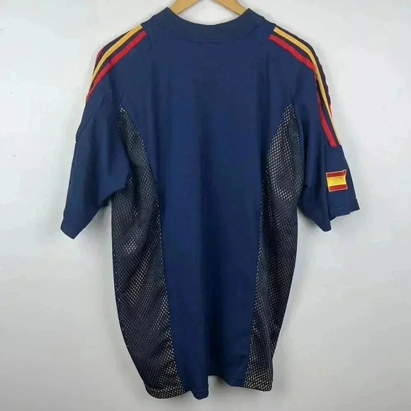 Vintage 00s Adidas Spain National Team Jersey - Authentic Soccer Shirt - Picture 3 of 8